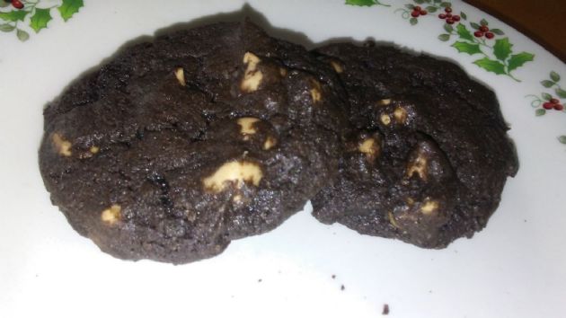 Sea salt Caramel chocolate cookies