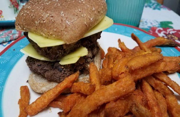 Simple Black Bean Burger