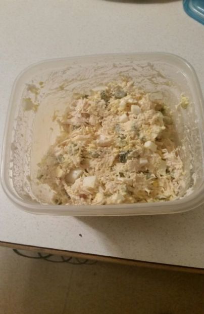 Chicken salad sandwich filling