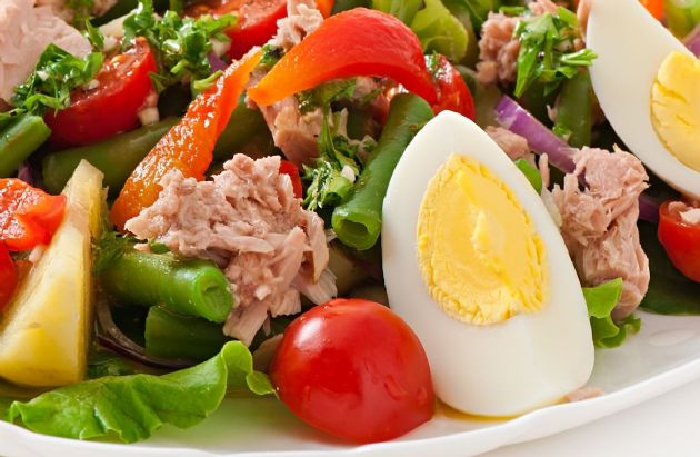 Simple Nicoise Salad