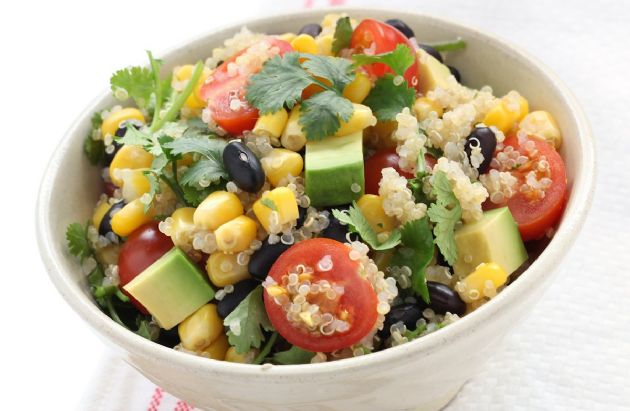 Southwestern Quinoa Avocado Bowl