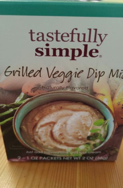 Tastefully Simple Dip with Light Mayo & Light Sour Cream