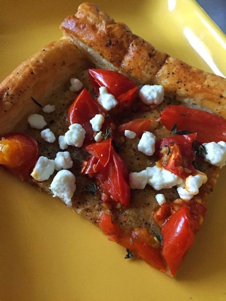 Tomato and Goat Cheese Tart