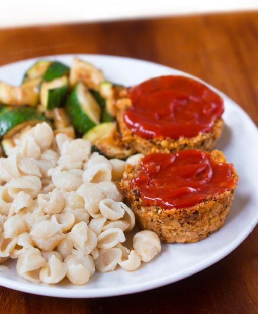 Turkey Mushroom Meatloaf Muffins