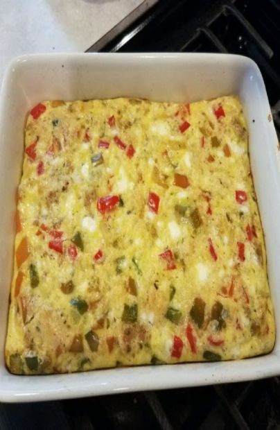 Veggie Burger Breakfast Casserole