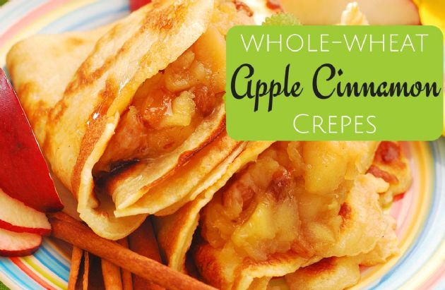 Whole Wheat Apple Cinnamon Crepe