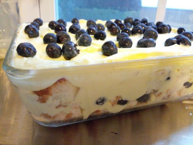 blueberry lemon trifle