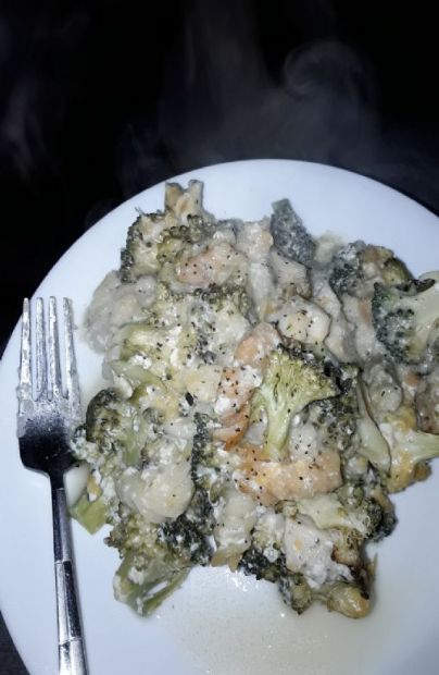 Easy Chicken, Pasta, Broccoli Bake