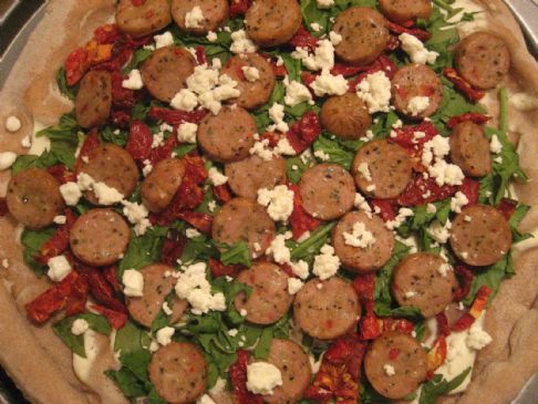 Chicken Sausage Pizza