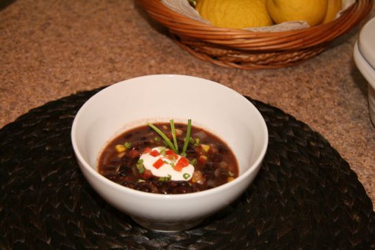 Easy Black Bean Chilli