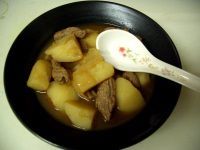 Japanese Style stewed beef & potatoes