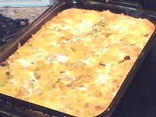 Low Fat -Low Carb Chicken-Chili Relleno Casserole