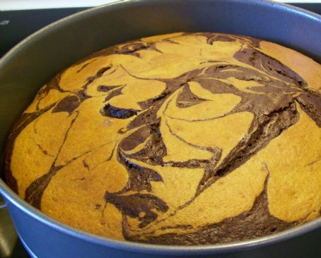 Banana Marble Cake