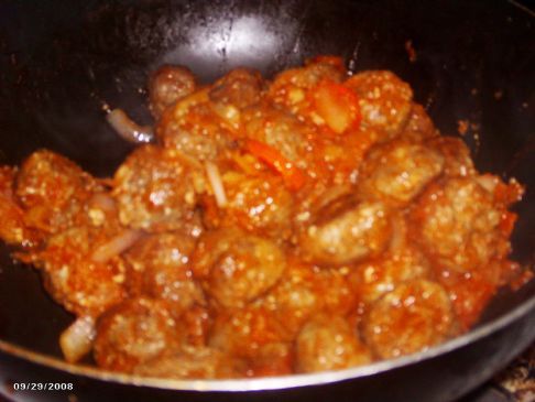 Sweet & Sour Meatballs