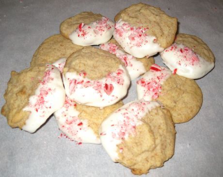 Holiday Peppermint Sugar Cookies 