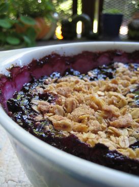 Blueberry Crisp