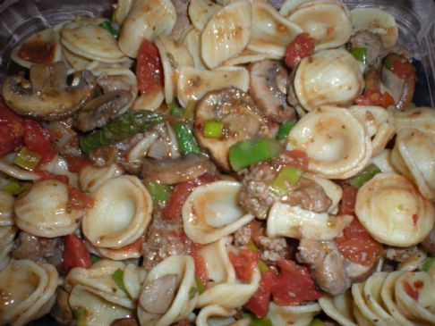 Orecchiette Pasta with Turkey Sausage