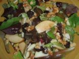 Harvest Salad with Apple Cider Balsamic Vinaigrette