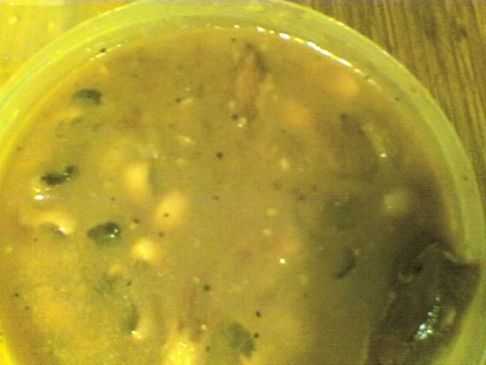 Black Eyed Pea Soup (low fat)