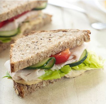 Mediterranean Turkey Sandwich