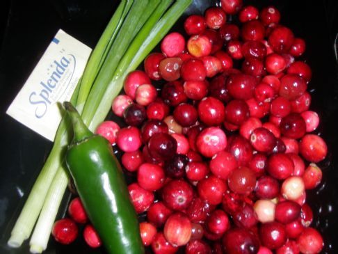 Sugar free Cranberry Salsa
