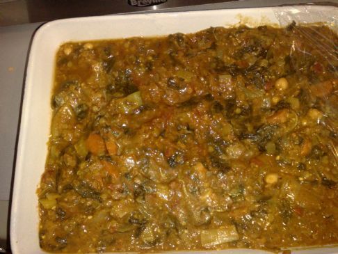 Spinach, Lentil & Vegetable Garam Masala (Hot)