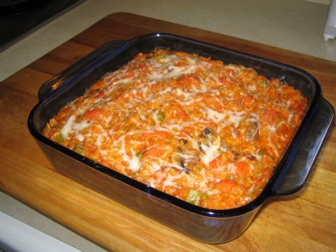 Lentil and Rice Casserole