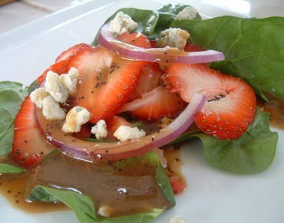 Spinach Strawberry Salad