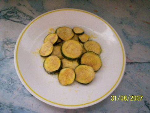 Fake Fried Zucchini (single serving)