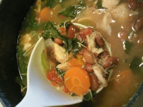 Spicy Chicken Bean Soup