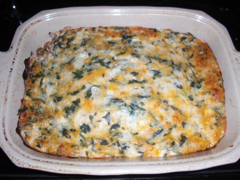 Spinach and Onion Casserole