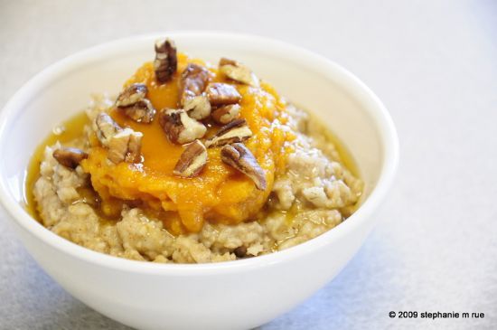 Pumpkin Pie Oatmeal