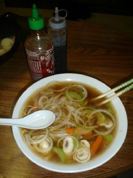 Pho Chay (Vegetarian Vietnamese Rice Noodle Soup)