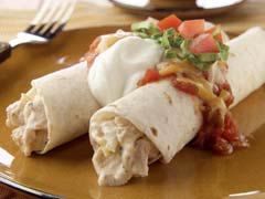 Sour Cream Chicken Enchiladas