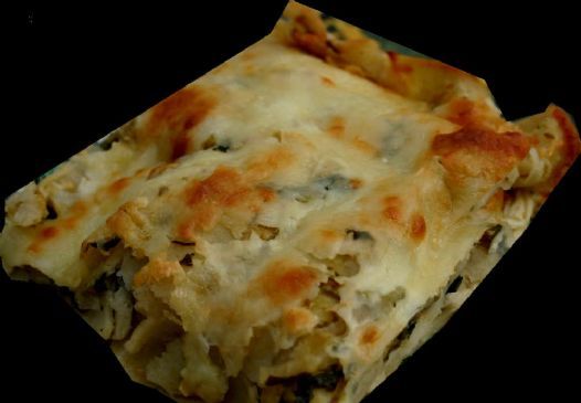 Green Chili Chicken Enchilada Casserole