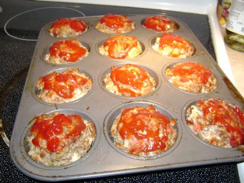 Meatloaf Vegetable Muffins