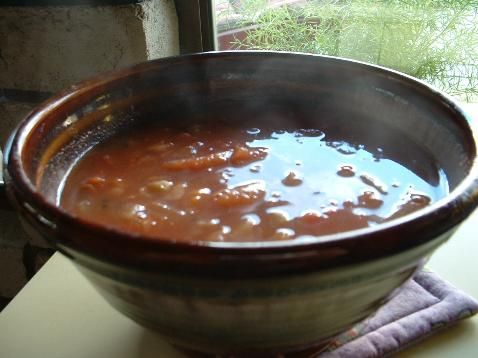 Lentil and Brown Rice Soup