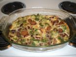 Turkey Kielbasa & Egg Strata