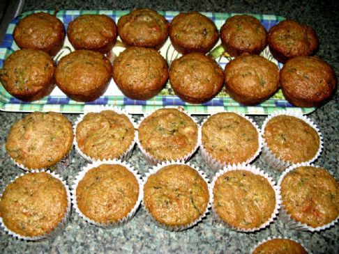 Zucchini Carrot cupcakes