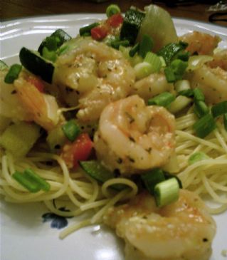 Garlic Shrimp Pasta