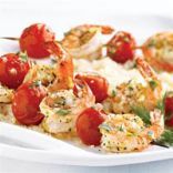 Tarragon Garlic Shrimp Skewers