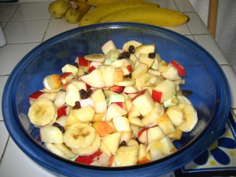 Kel's Zingy Fruit Salad