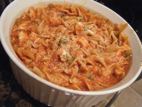 Cacciatore Noodle Casserole