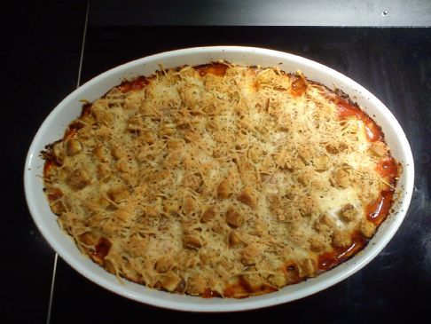 Easy Chicken Parmesan Bake