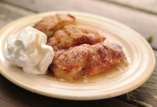 cresent apple dumpling
