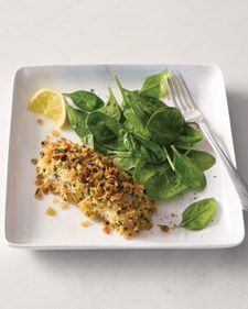 Crisp Baked Lemon Cod