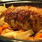 Roast Pork with Maple & Mustard Glaze