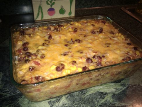 Vegetarian Chili Bake