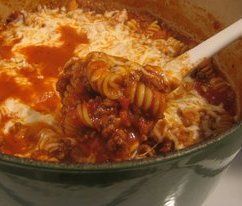 Skillet Pasta and Beef Dinner