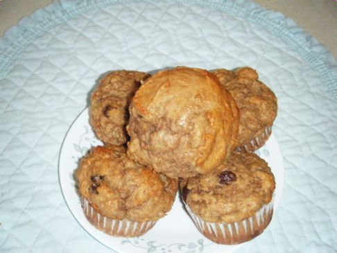 Banana Peanut Butter Muffins